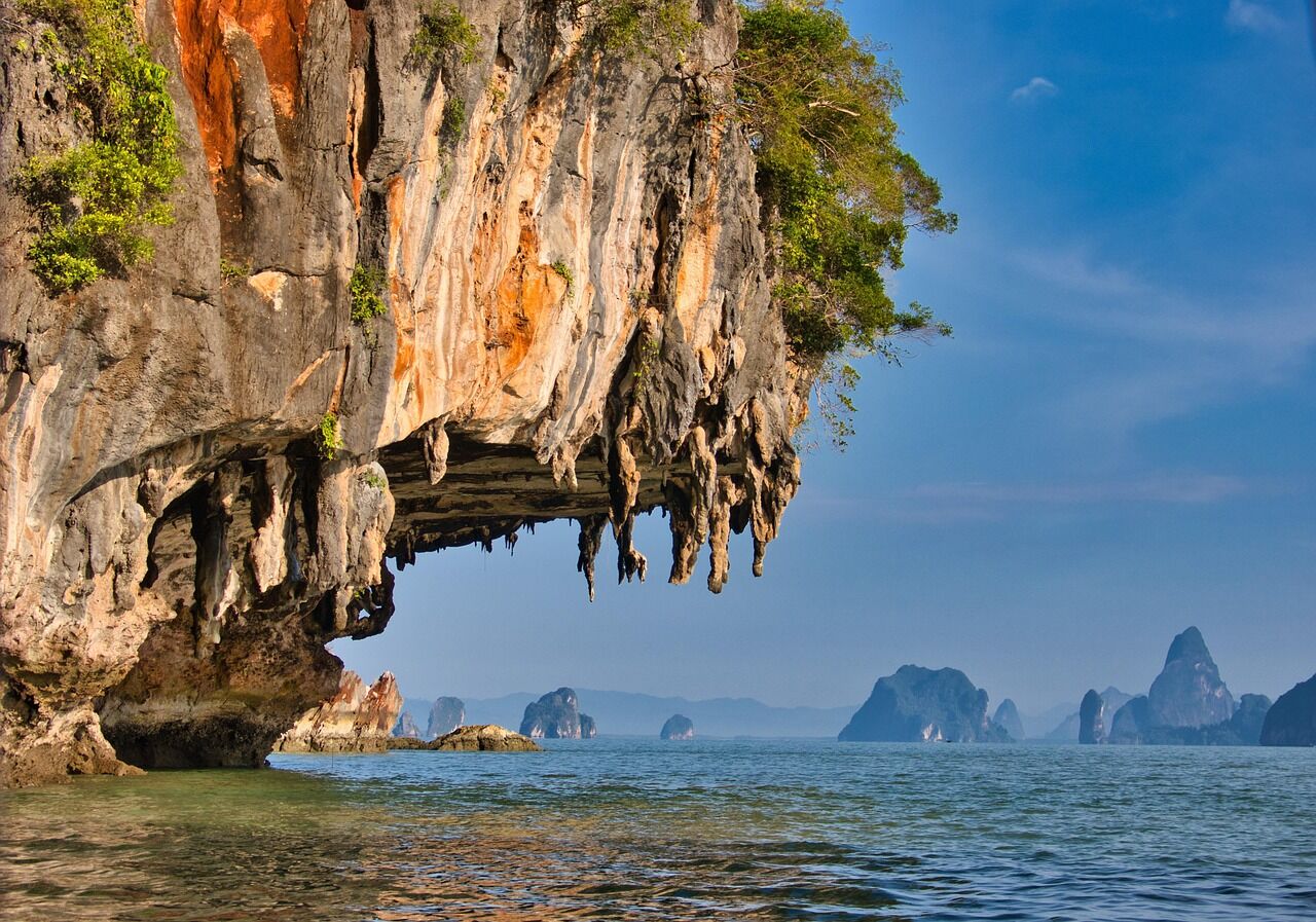 World-class limestone waiting on your Thailand Tours